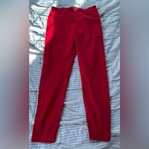 PINK Victoria's Secret Red Leggings